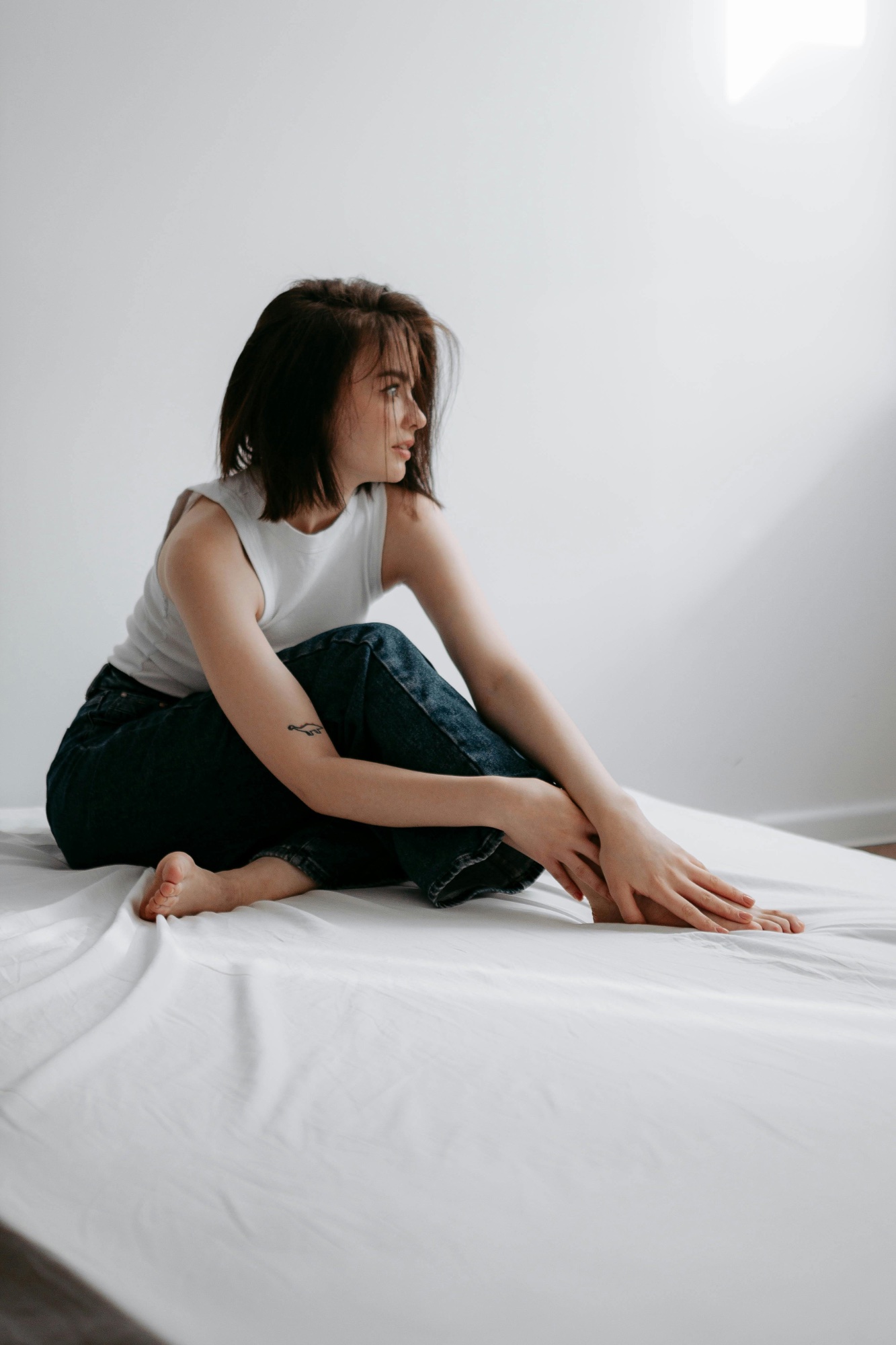Woman sitting